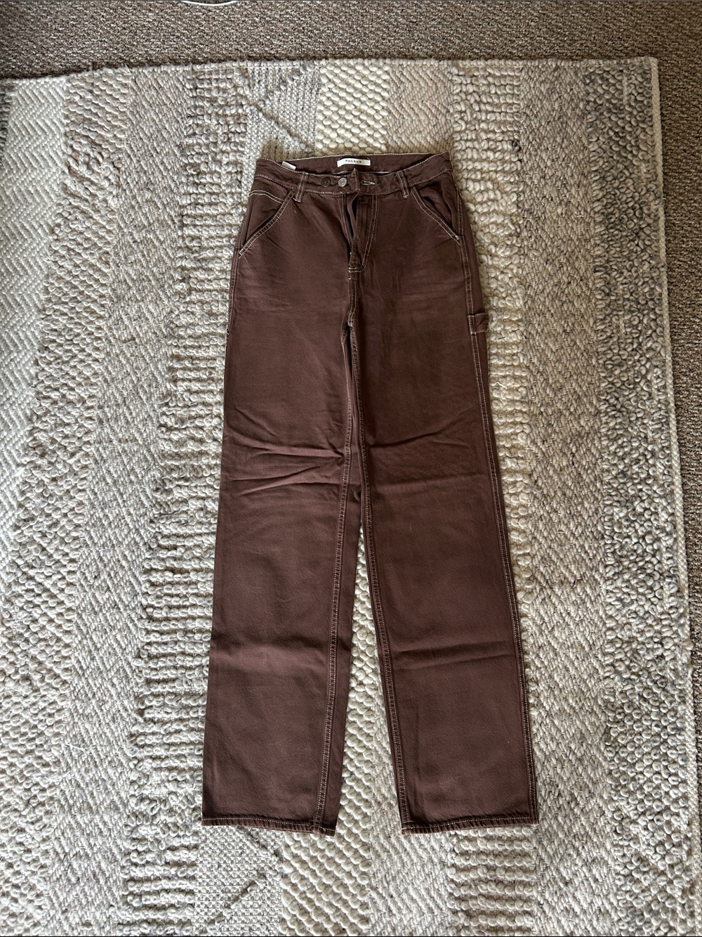 PacSun Brown Straight Leg Utility Pants